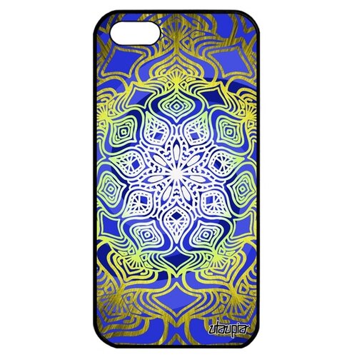 фото Чехол для мобильного apple iphone 5 5s se, "мандала" буддизм пентаграмма utaupia