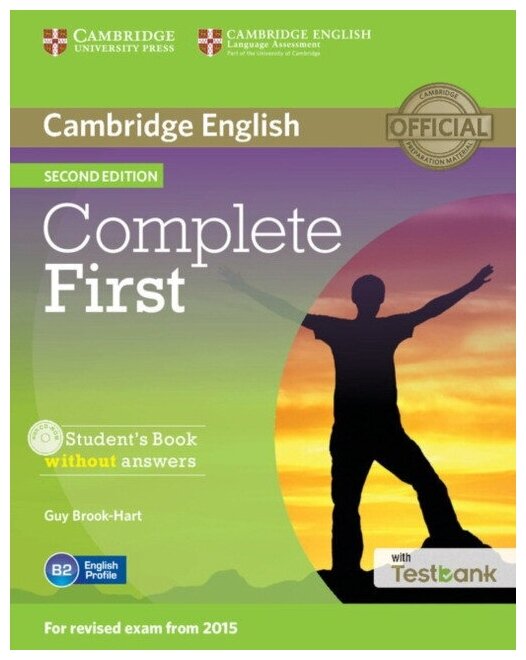 Книга Complete First Second edition (for revised exam 2015) Student's Book without ans… - фото №1