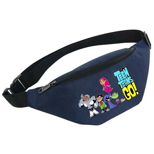 фото Сумка поясная noname, синий