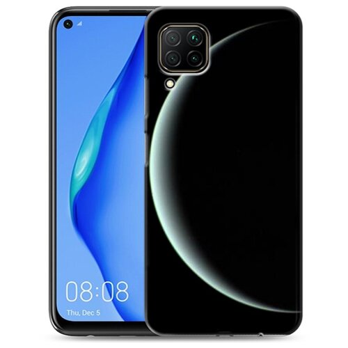 фото Дизайнерский пластиковый чехол для huawei p40 lite тайны космоса 100gadgets