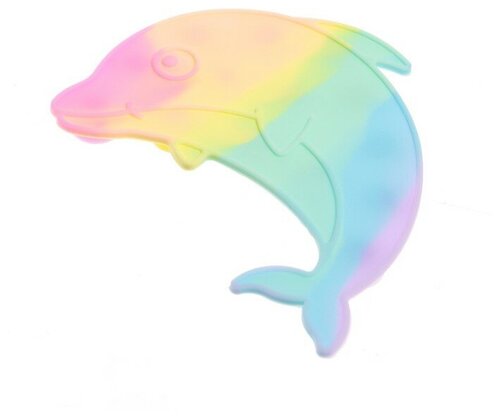 Развивающая игрушка «Дельфин» с присосками, цвета микс