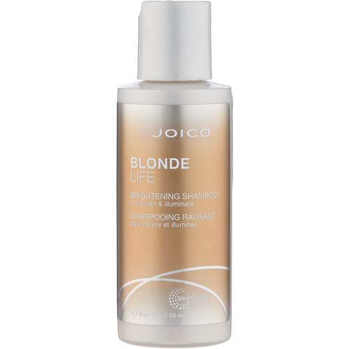 Joico шампунь Blonde Life Brightening Безупречный блонд для сохранения чистоты и сияния блонда, 50 мл joico кондиционер для волос blonde life brightening безупречный блонд для сохранения чистоты и сияния блонда 250 мл