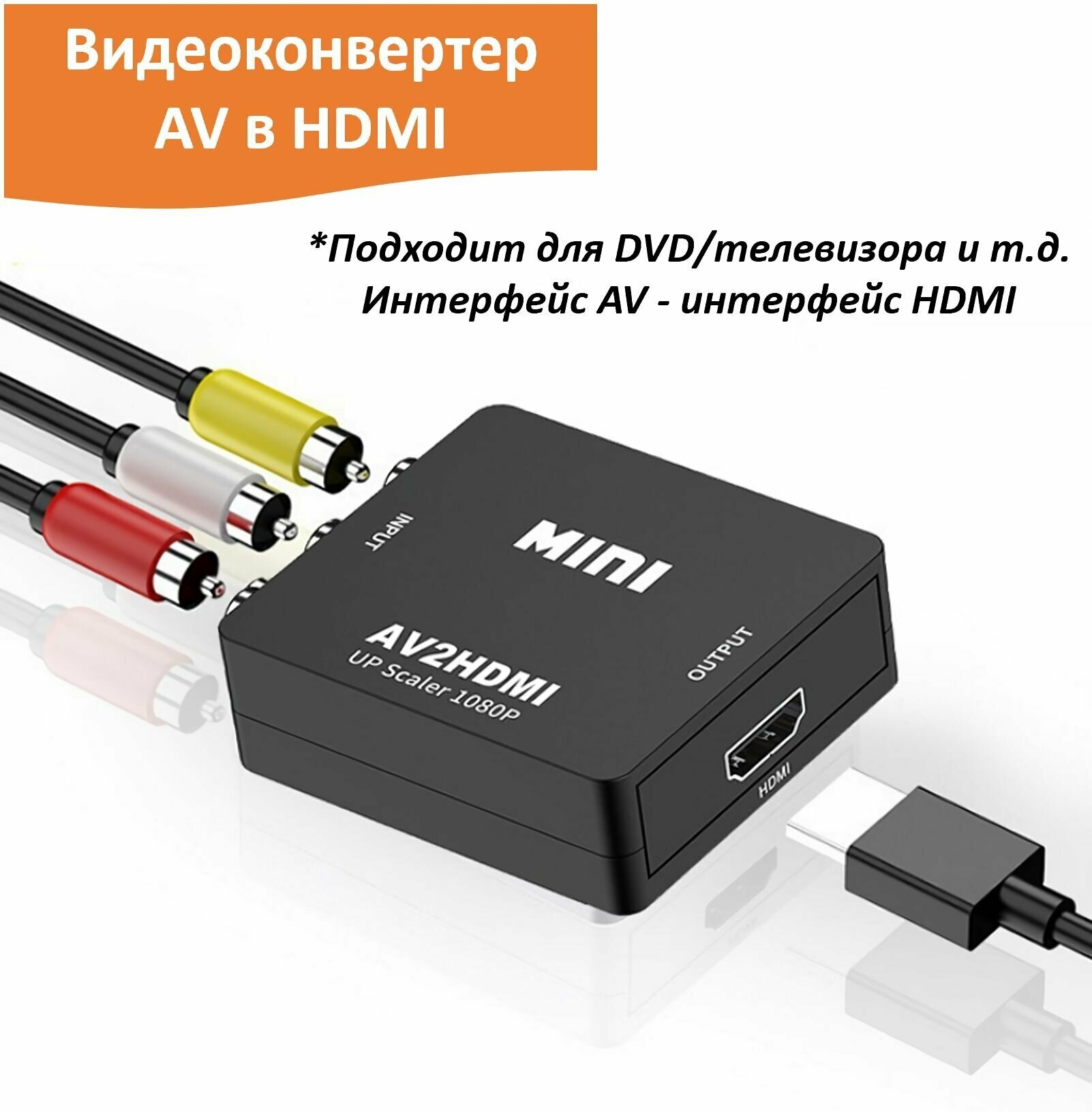 Конвертер-переходник AV/HDMI