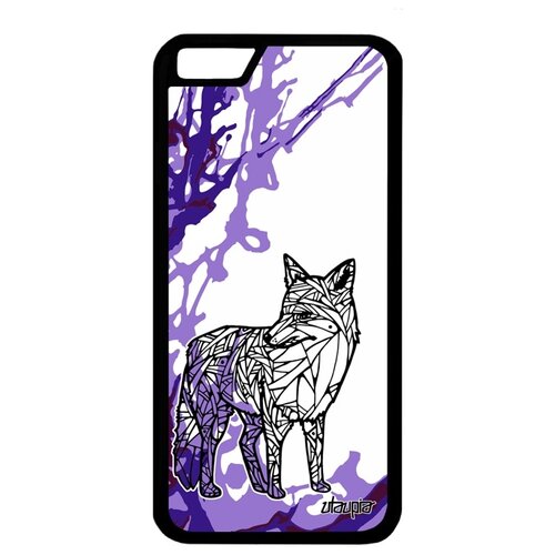 фото Чехол на мобильный apple iphone 6 6s, "лиса" тайга зверь utaupia