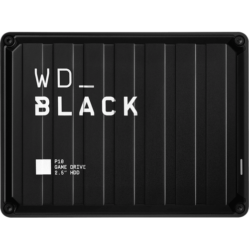Внешний Жесткий диск Western Digital_BLACK P10 Game Drive WDBA3A0040BBK-WESN для игровых консолей и ПК 4TB 2.5