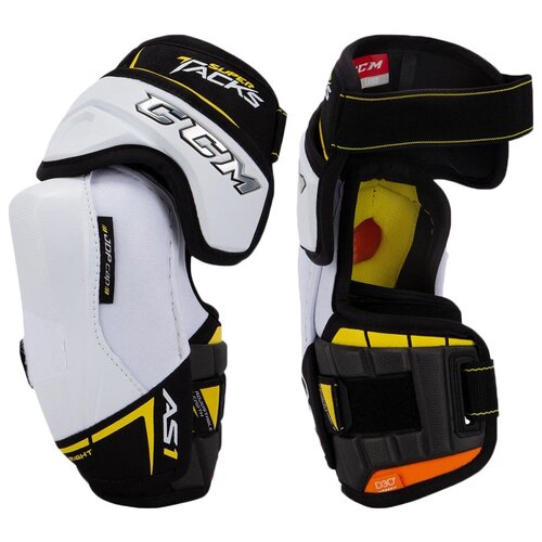 фото Защита предплечья ccm super tacks as1 elbow pad sr, р. s, белый/черный