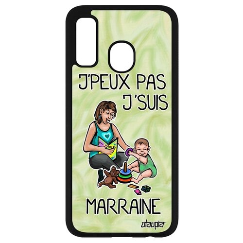 фото Чехол для мобильного samsung galaxy a40, "не могу - стала крестной!" пародия юмор utaupia