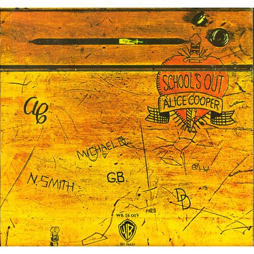 alice cooper school s out cd 1972 hard rock germany Виниловая пластинка ALICE COOPER - SCHOOL'S OUT (LP)