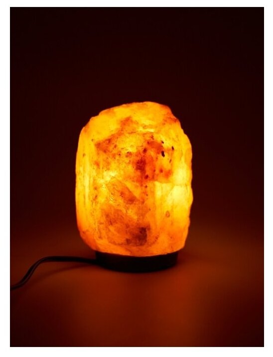 Соляная лампа ночник Скала 2-3 кг - фотография № 9