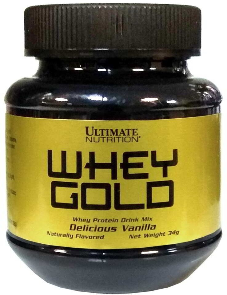 Whey Gold 34 гр (Ultimate Nutrition) Ваниль