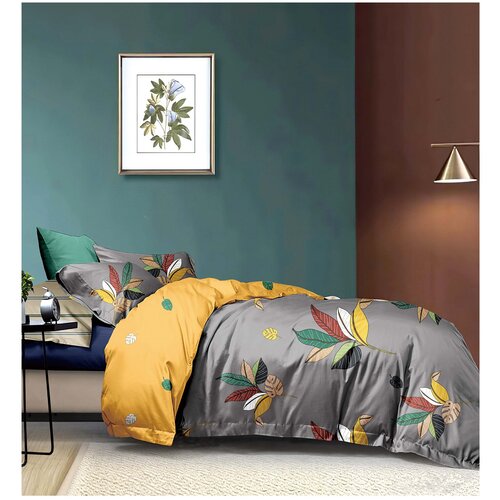 фото Постельное белье 1,5-спальное tango (танго) ts01-x159 код1001, сатин, 70x70 и 50x70