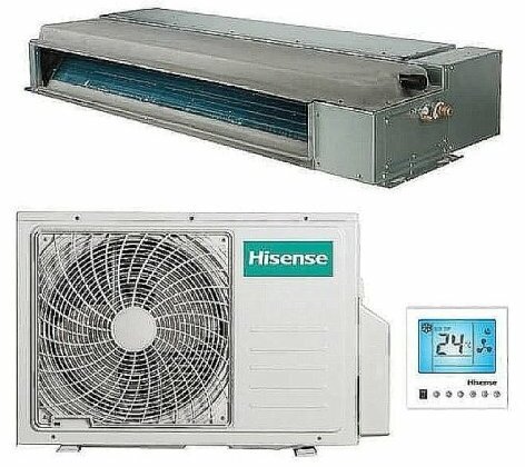 Канальный кондиционер Hisense AUD-18UX4SKL4/AUW-18U4SS