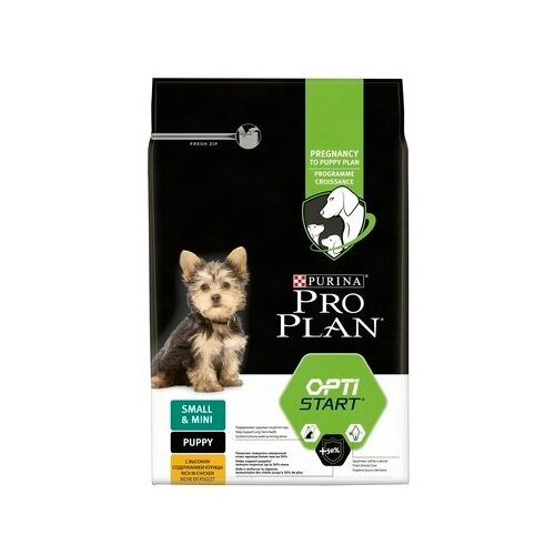 Purina Pro Plan Сухой корм для щенков малых пород с курицей и рисом (Puppy Small Mini ) - 1227238212444346 | Puppy Small Mini, 0,7 кг (3 шт)