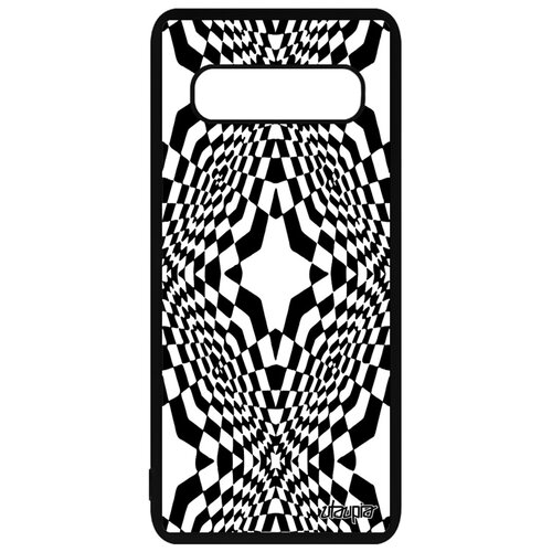 фото Чехол для мобильного samsung galaxy s10 plus, "иллюзия звезда" фон геометрический utaupia