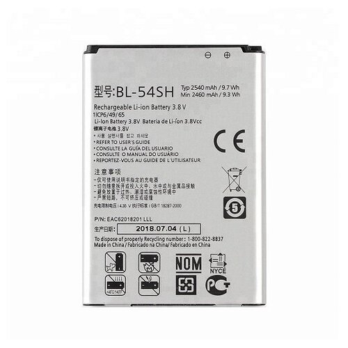 Аккумулятор для LG BL-54SH / 54SG / 64SH (D410 / D725 / L80) чехол mypads fondina bicolore для lg max x155