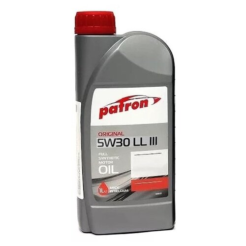 фото Синтетическое моторное масло patron original 5w30 ll iii, 1 л