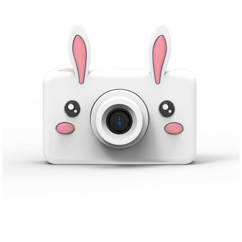 Детский фотоаппарат 24 Мп с чехлом с ушками Зайчик 173500₽