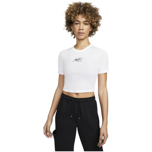 Футболка/Nike/DN5852-100/W NSW TEE SLIM CRP NIKE AIR/белый/XS