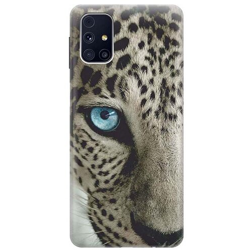 фото Чехол - накладка artcolor для samsung galaxy m31s с принтом "голубой глаз" re:pa