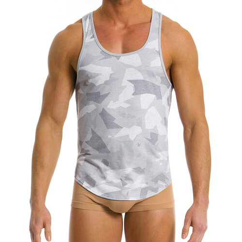 Майка MODUS VIVENDI, размер S, серый, мультиколор