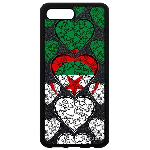 фото Чехол для телефонов honor 10, "флаг алжира с сердцем" патриот любовь utaupia