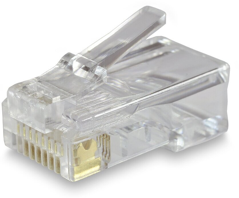 Разъем RJ45 8P8C Cat 5e под витую пару