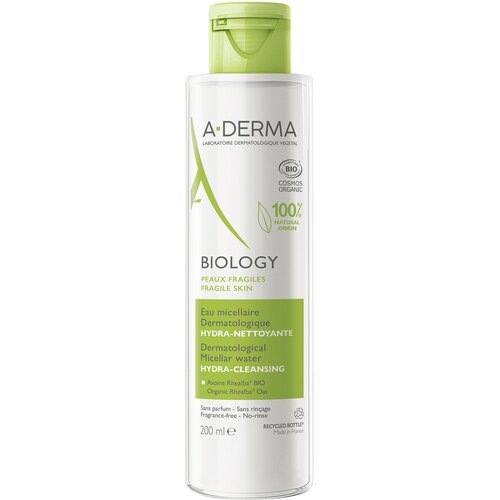 A-DERMA A-Derma Biology Дерматологическая мицеллярная вода для хрупкой кожи, 200 мл