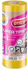 Тряпка в рулоне Unicum Super тряпка 4 + 1 м, желтый