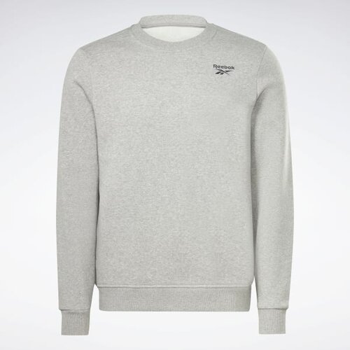 Свитшот Reebok RI LEFT CHEST LOGO CREW, размер L, серый