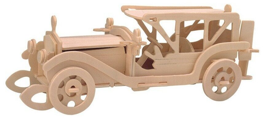Сборная деревянная модель Чудо-Дерево Транспорт Автомобиль Самбим (4 пластины) P017