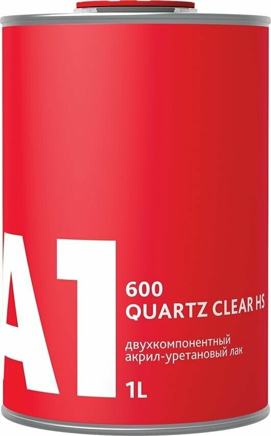 600 лак А1 Quartz Clear HS (в комплекте с отвердителем 1 л + 0,5 л)