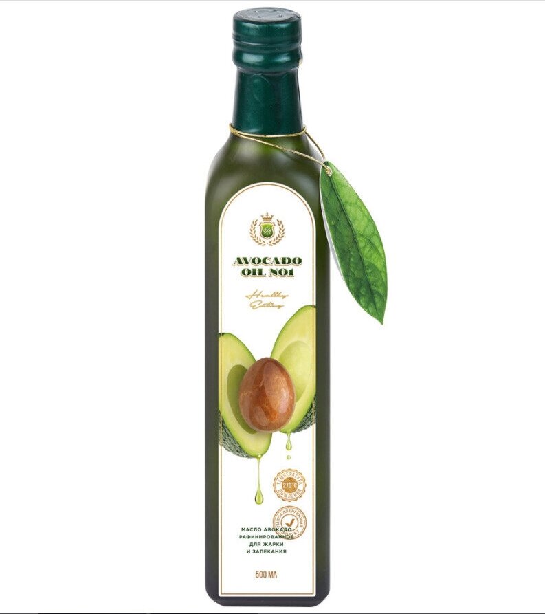 Avocado oil №1 Масло авокадо рафинированное для жарки, 500 мл