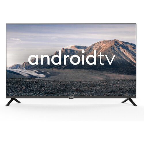 Телевизор LED Hyundai 40 H-LED40BS5002 Android TV Frameless черный FULL HD 60Hz DVB-T2 DVB-C DVB-S DVB-S2 USB WiFi Smart TV led телевизор harper 40f720t frameless new