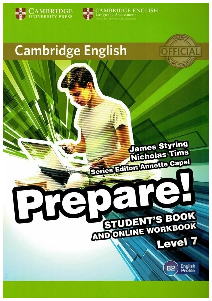 Книга Cambridge English Prepare! Level 7 Student's Book and Online Workbook - фото №1