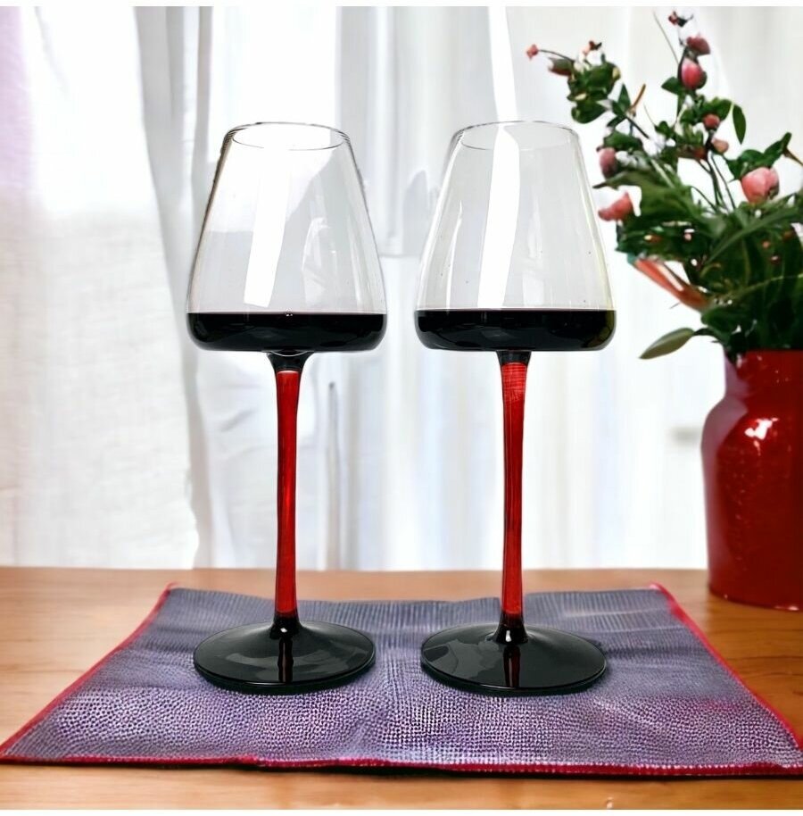 Набор бокалов для вина 2 шт 480 мл стекло