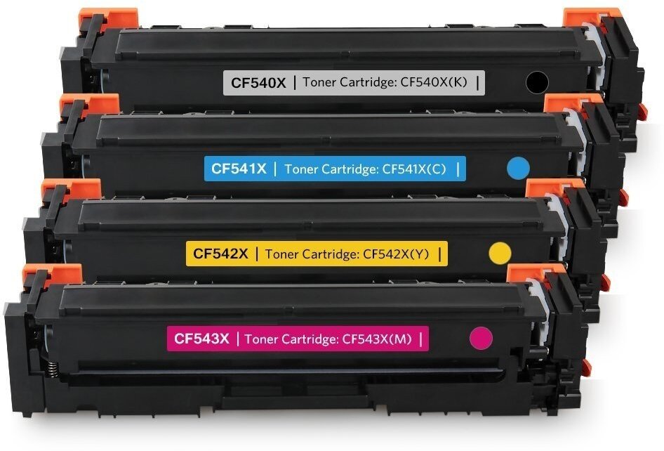 Набор картриджей TR HP CF540X-CF543X (№203X) для HP LaserJet Pro Color / CLJP-M254 / M280 / M281 — купить в интернет-магазине по низкой цене на Яндекс Маркете