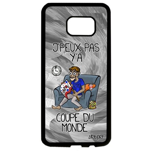 фото Чехол на смартфон galaxy s7 edge, "не могу - кубок мира!" юмор игра utaupia