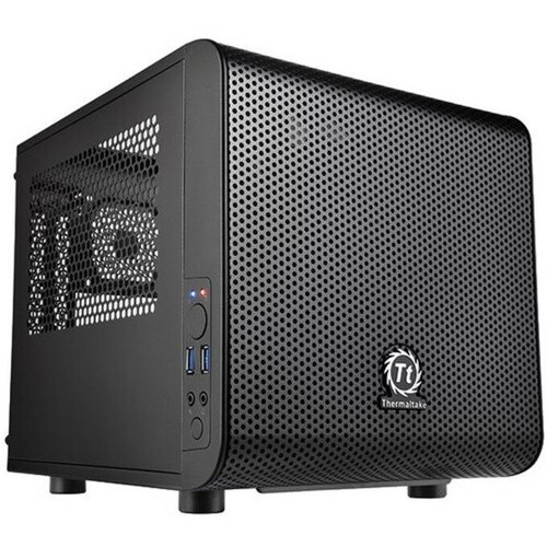 Корпус Thermaltake Core V1, без БП, miniITX, черный