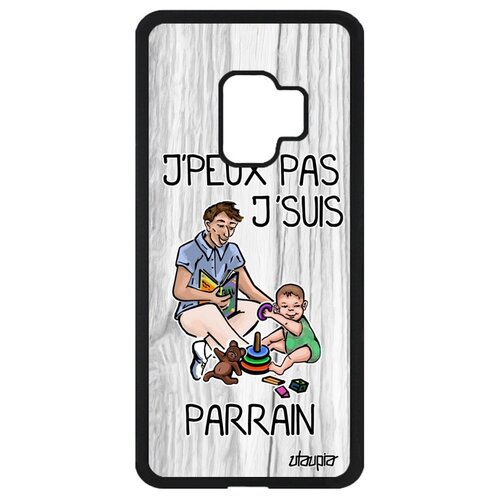 фото Чехол на смартфон samsung galaxy s9, "не могу - стал крестным!" повод карикатура utaupia