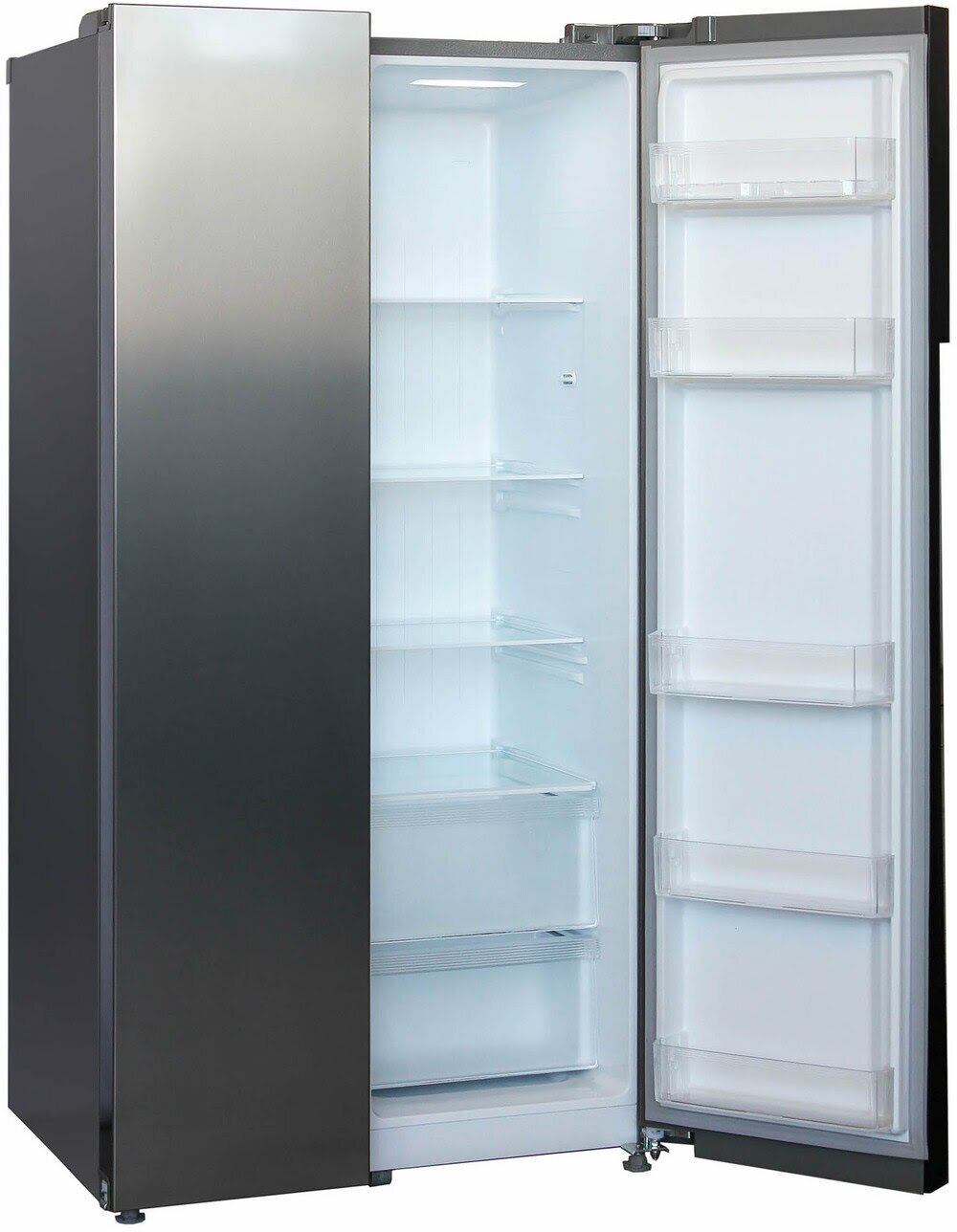 Холодильник Бирюса SBS 587 I (нерж. сталь) - фотография № 2