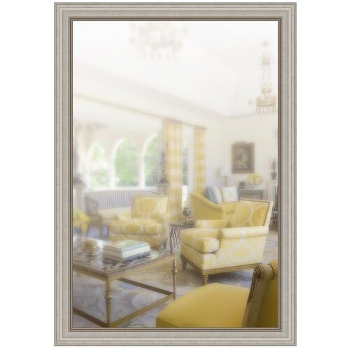 фото Зеркало в широкой раме 70 x 100 см, модель p054058 аурита