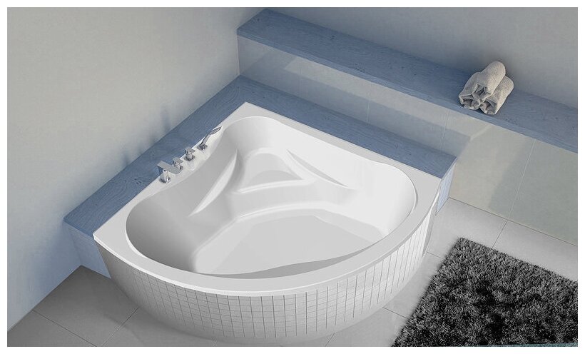 Акриловая ванна Aurora, 150х150, C-Bath, CBS001004