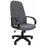 Офисное кресло, кресло руководителя CHAIRMAN 727, ткань, серый - изображение