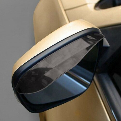 Козырек на зеркало заднего вида черный набор 2 шт 2545110 255₽