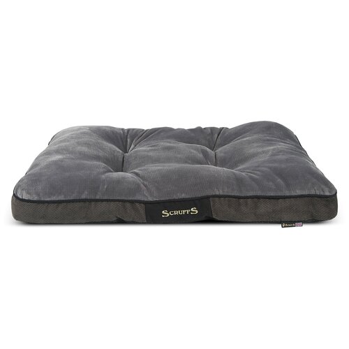 Лежак для собак и кошек Scruffs Chester Mattress 100х70х8 см 100 см 70 см серый 8 см