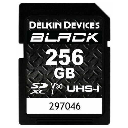 Карта памяти Delkin Devices Black Rugged SDXC 256GB UHS-I V30 карта памяти delkin devices black cf 256gb udma7