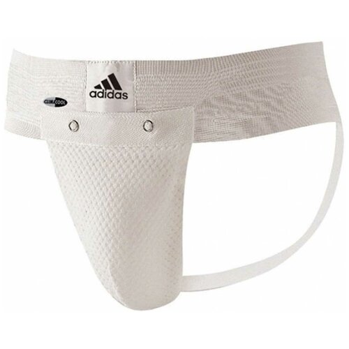 adiBP06 Защита паха мужская Training Groin Guard белая (размер L) - Adidas