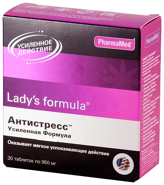 Lady's formula Антистресс усиленная формула таб.