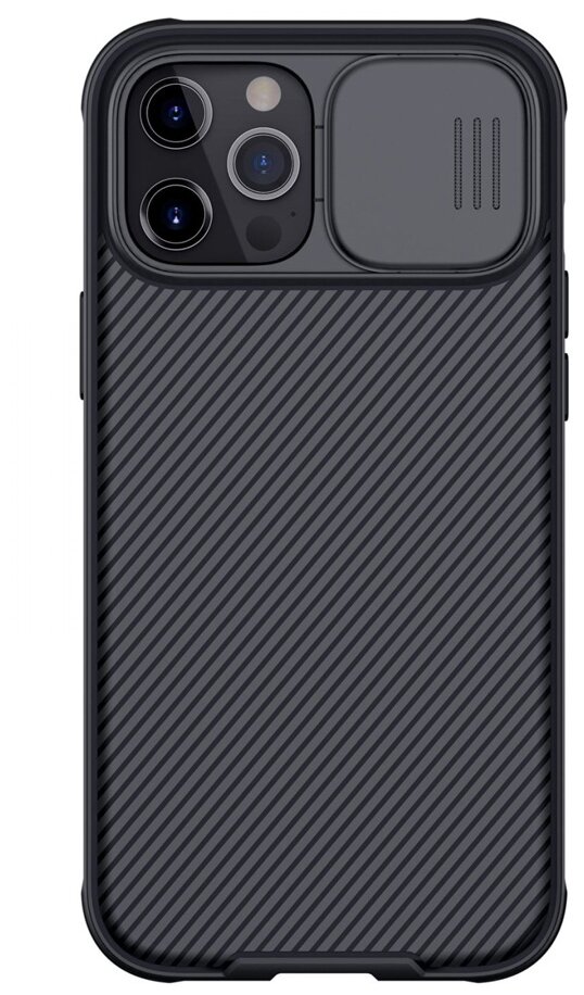 Чехол для iPhone 12 Pro Max Nillkin CamShield Case - Черный