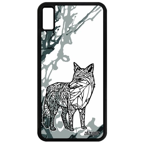 фото Чехол на телефон apple iphone xs max, "лиса" коварная зверь utaupia